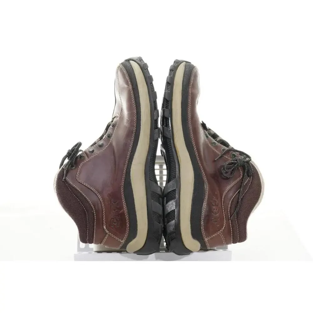 Vintage Y2K GBX Brown Leather Boots Mens Sz 12M Shoes